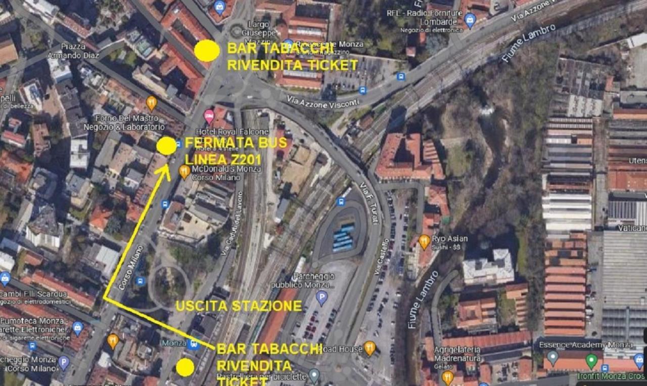 La Terrazza Su Monza Casa Vacanze Exterior foto